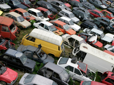 Auto salvage yard