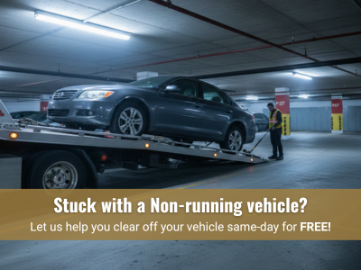 Scrap Car Removal for Non running vehicles in Toronto