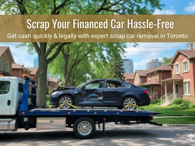 Scrap financed car legally in Ontario